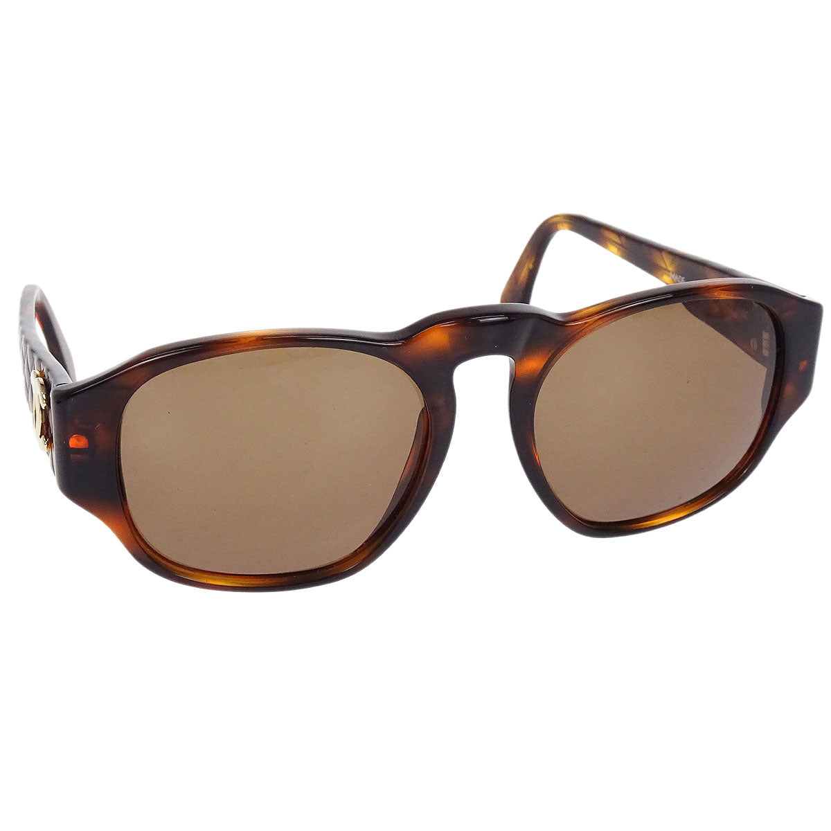Chanel Sunglasses Eyewear Brown Small Good