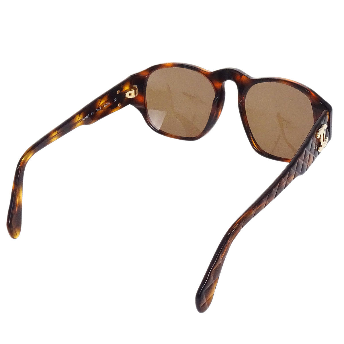 Chanel Sunglasses Eyewear Brown Small Good