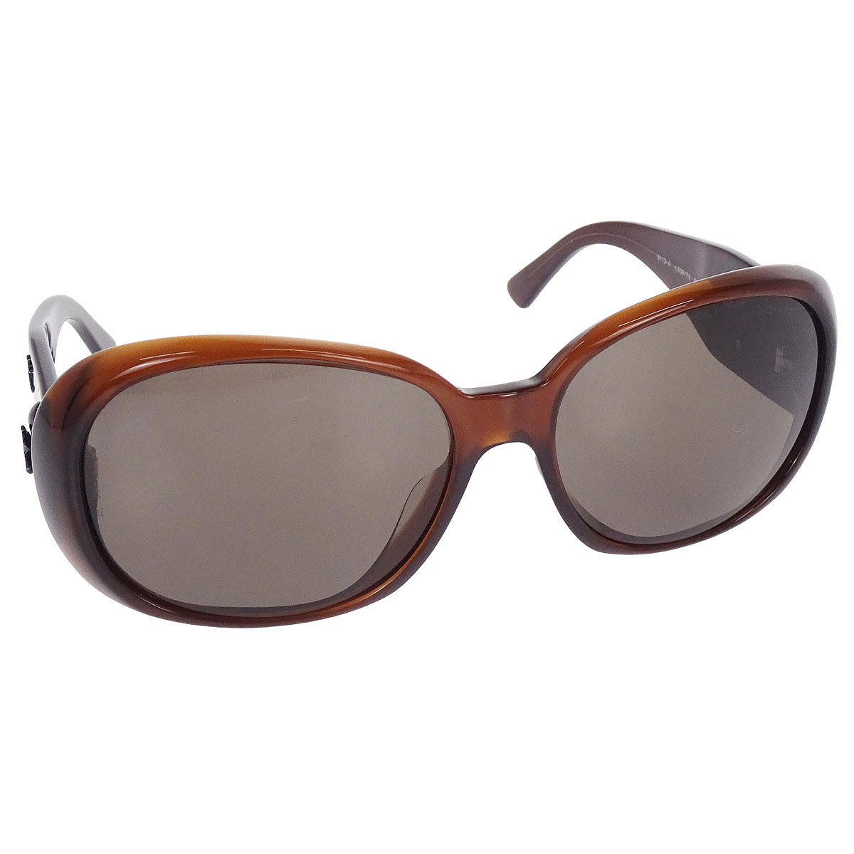 Chanel Sunglasses Eyewear Brown Small Good
