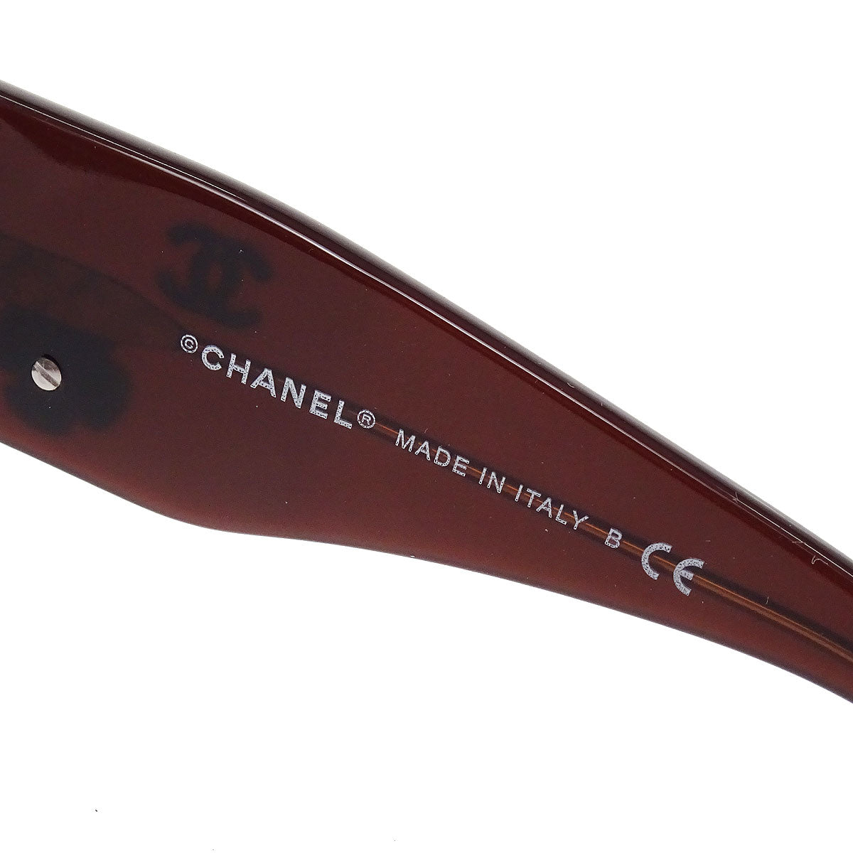 Chanel Sunglasses Eyewear Brown Small Good