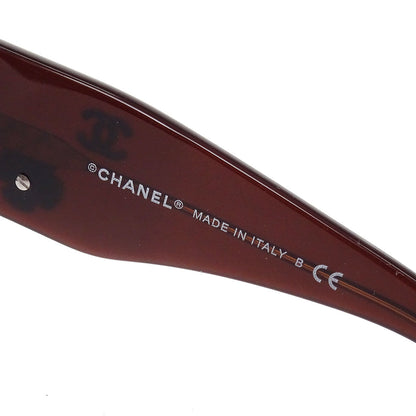 Chanel Sunglasses Eyewear Brown Small Good
