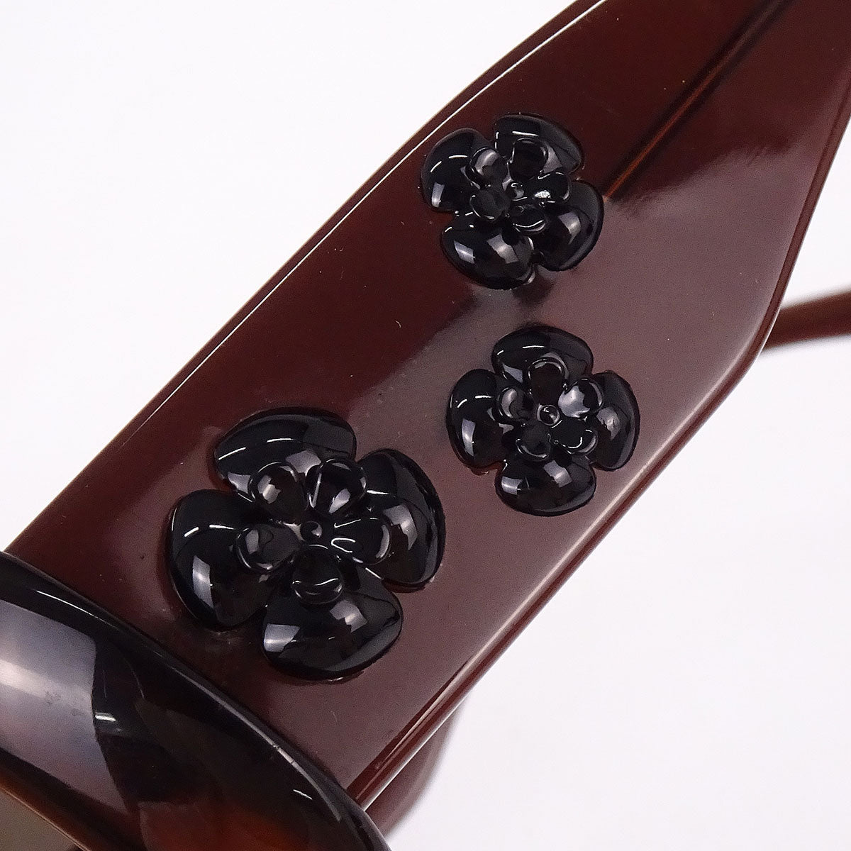 Chanel Sunglasses Eyewear Brown Small Good