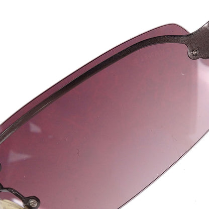 Chanel Sunglasses Eyewear Brown Small Good