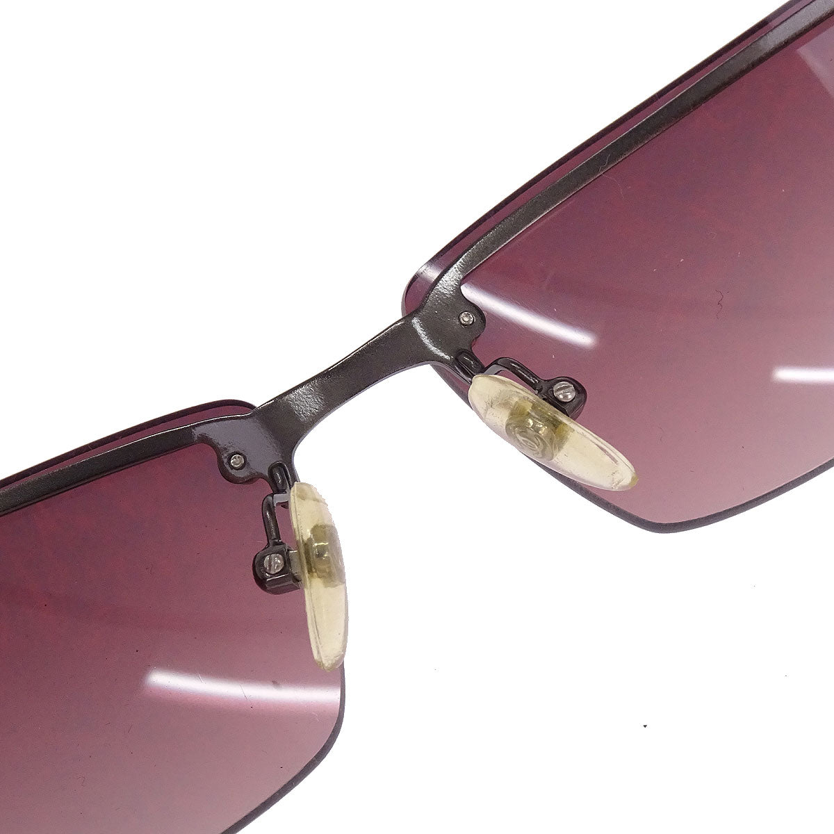 Chanel Sunglasses Eyewear Brown Small Good