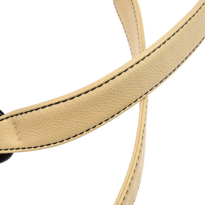 Chanel Beige Caviar Skin Tote Handbag