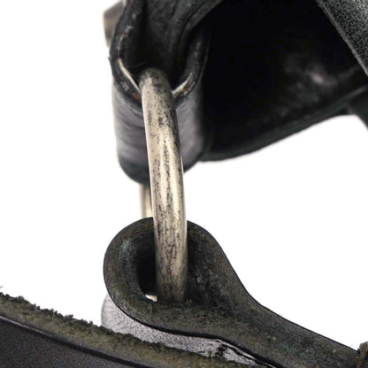 Balenciaga Black Lambskin Besace Messenger Bag