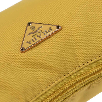 Prada Yellow Nylon Handbag