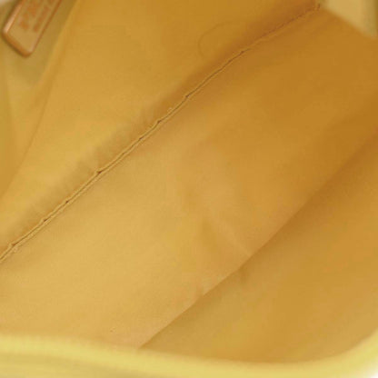 Prada Yellow Nylon Handbag
