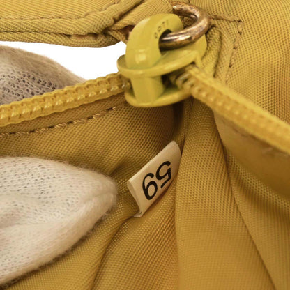 Prada Yellow Nylon Handbag