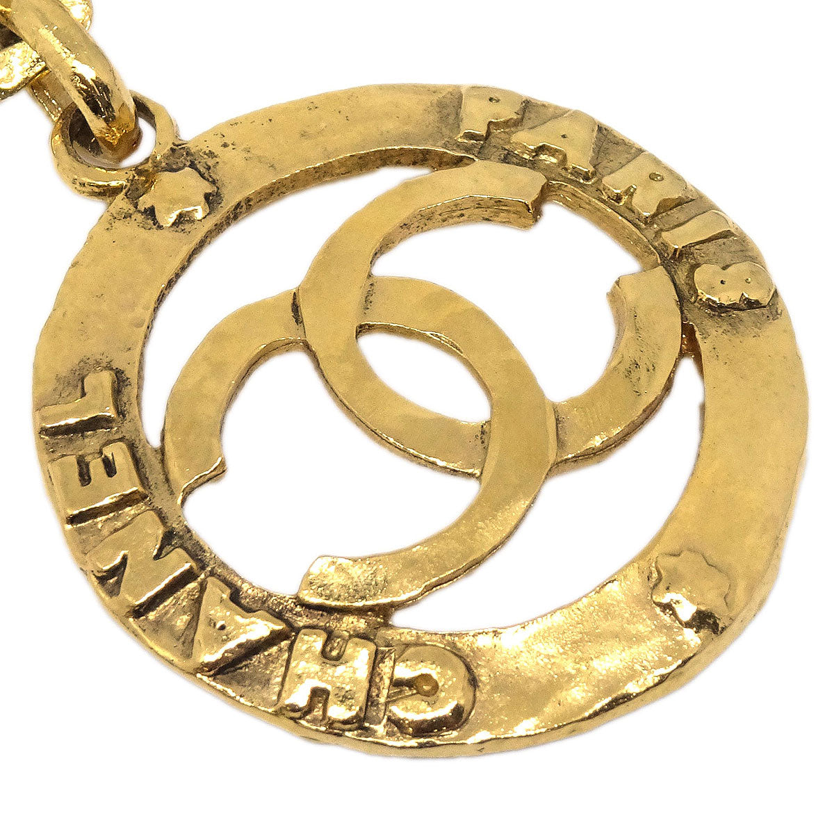 Chanel Hoop CC Dangle Clip-On Earrings Gold 28/2865