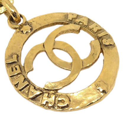 Chanel Hoop CC Dangle Clip-On Earrings Gold 28/2865