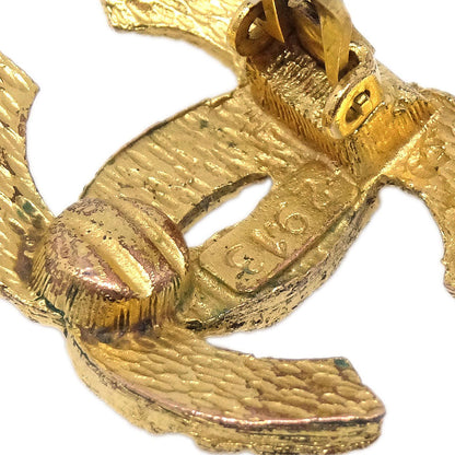 Chanel Gold CC Clip-On Earrings 2913