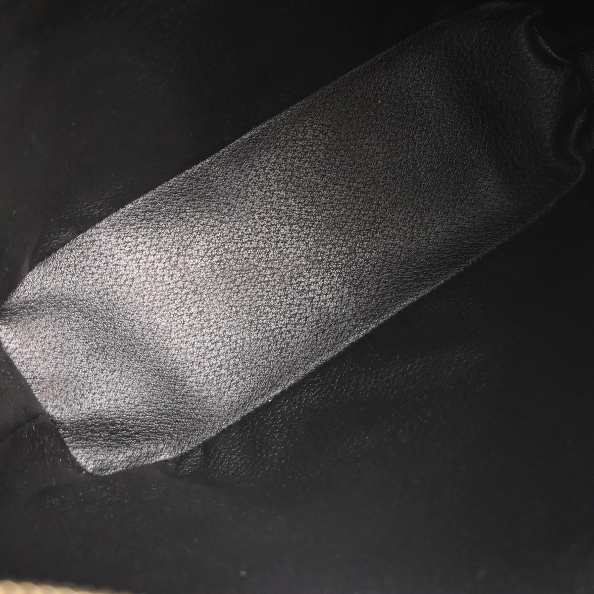 Celine Black PVC Macadam Shoulder Bag