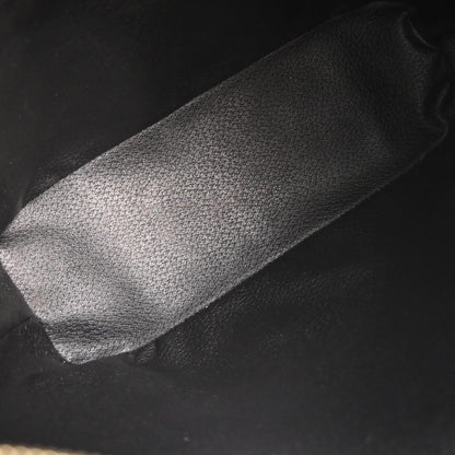 Celine Black PVC Macadam Shoulder Bag