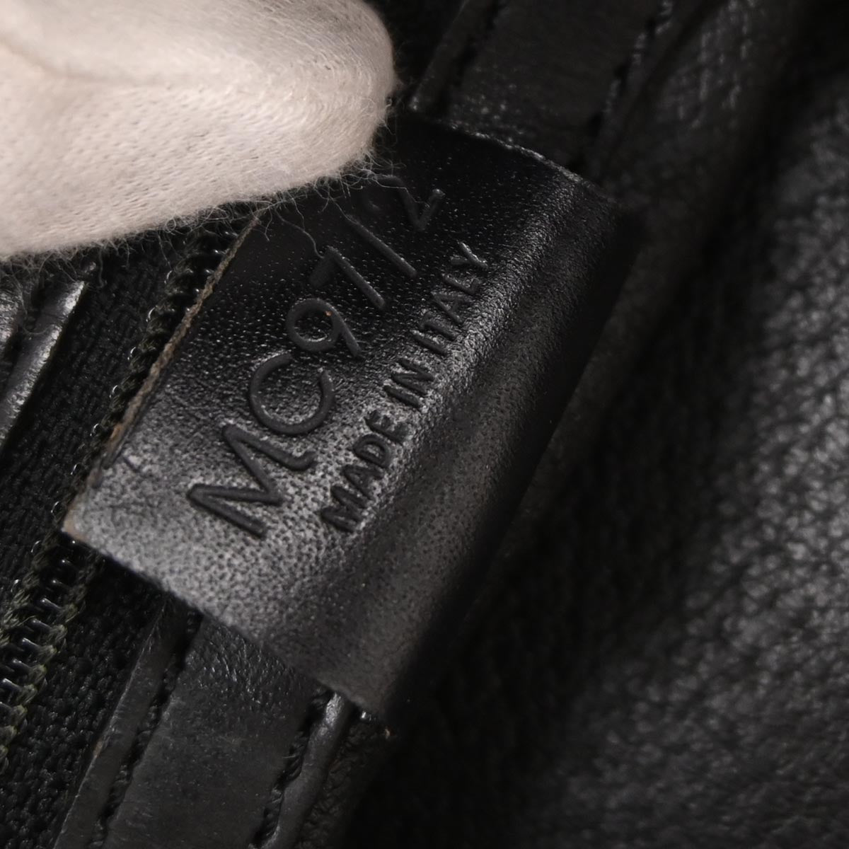 Celine Black PVC Macadam Shoulder Bag