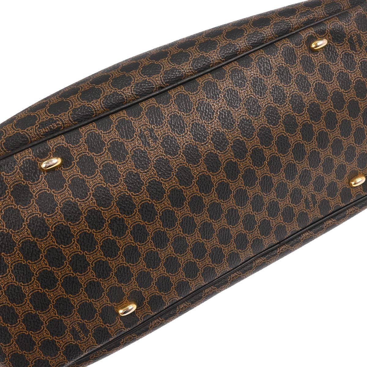 Celine Black Macadam Handbag