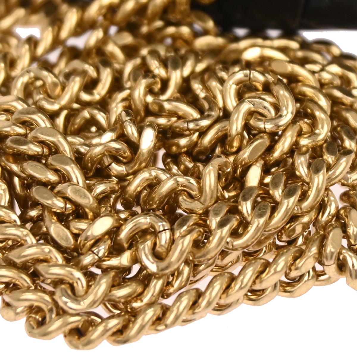 Miu Miu Black Lambskin Matelasse 2way Bag Charm Pochette Shoulder Bag