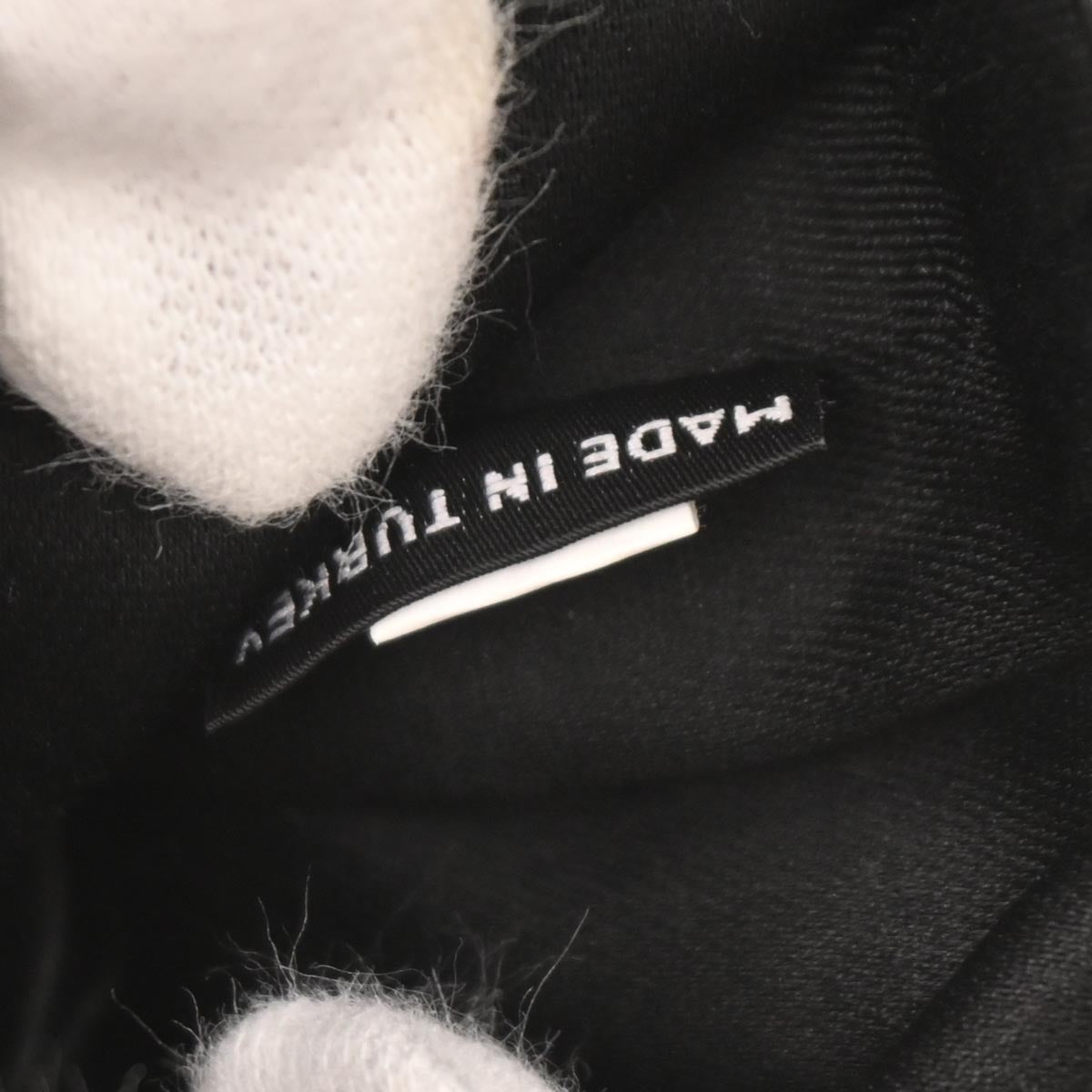 Miu Miu Black Lambskin Matelasse 2way Bag Charm Pochette Shoulder Bag