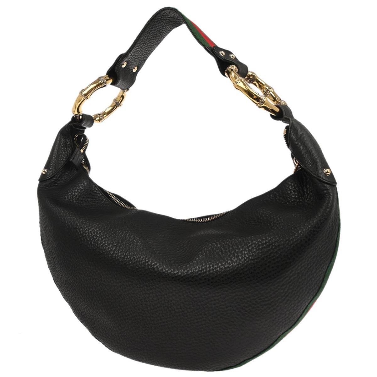 Gucci Black Leather Handbag