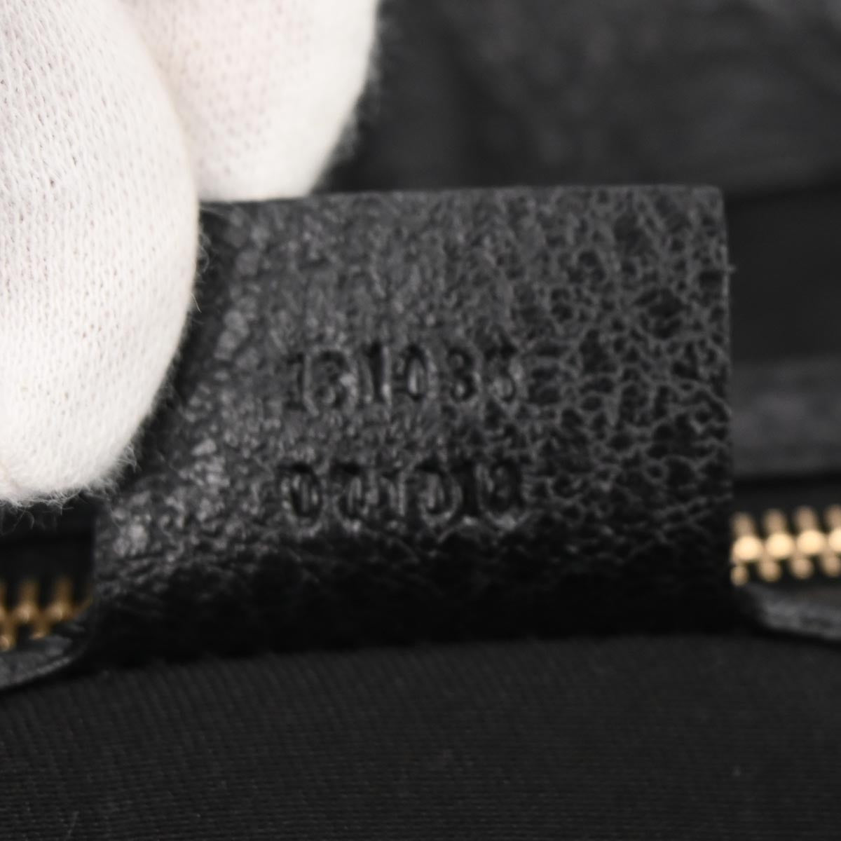 Gucci Black Leather Handbag