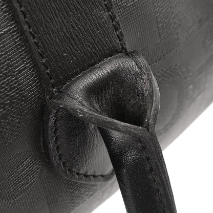 Christian Dior Black PVC Trotter Duffle Bag