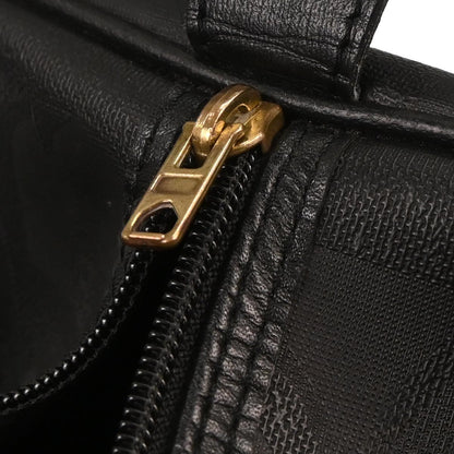 Christian Dior Black PVC Trotter Duffle Bag