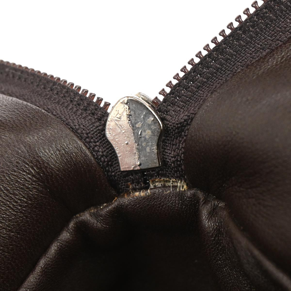 Loewe Brown Suede Amazona 44 Handbag