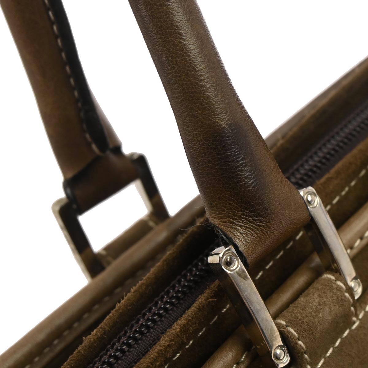 Loewe Brown Suede Amazona 44 Handbag