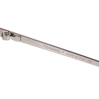 Chanel Sunglasses Eyewear Gray Rhinestone Small Good