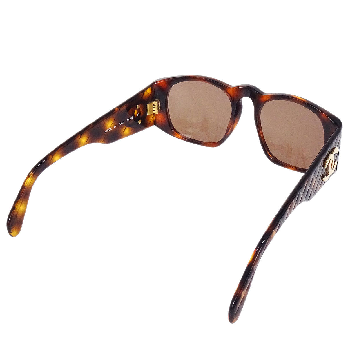 Chanel Sunglasses Eyewear Brown Small Good