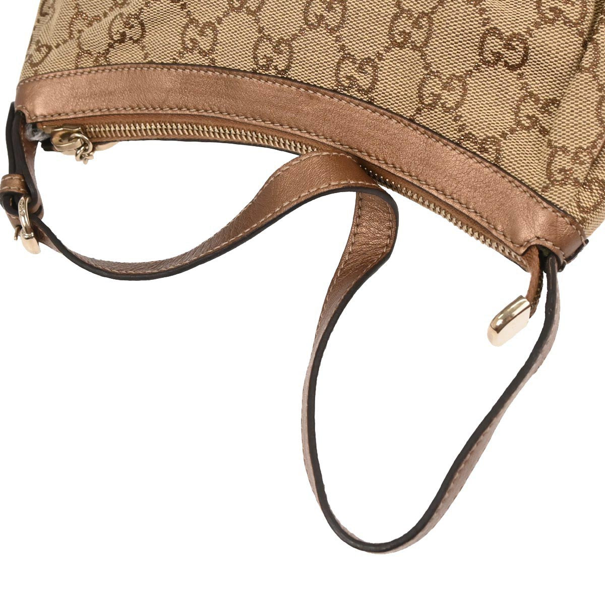 Gucci Bronze Lovely Heart GG Handbag