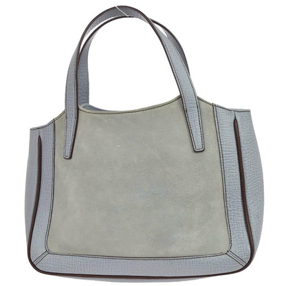 Loewe Light Blue Suede Handbag