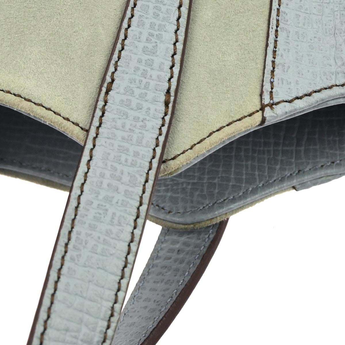 Loewe Light Blue Suede Handbag