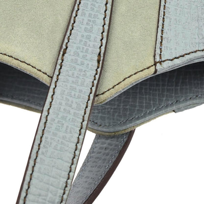 Loewe Light Blue Suede Handbag