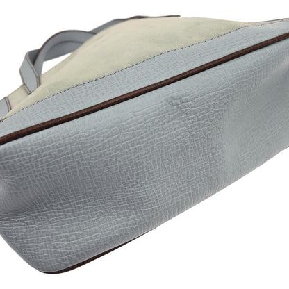 Loewe Light Blue Suede Handbag