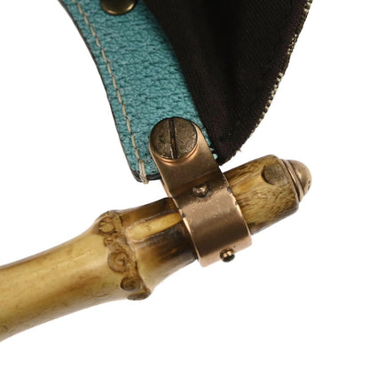 Gucci Beige Bamboo GG Handbag