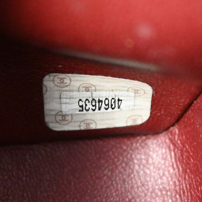 Chanel 1996-1997 Black Lambskin Medium Classic Double Flap Shoulder Bag