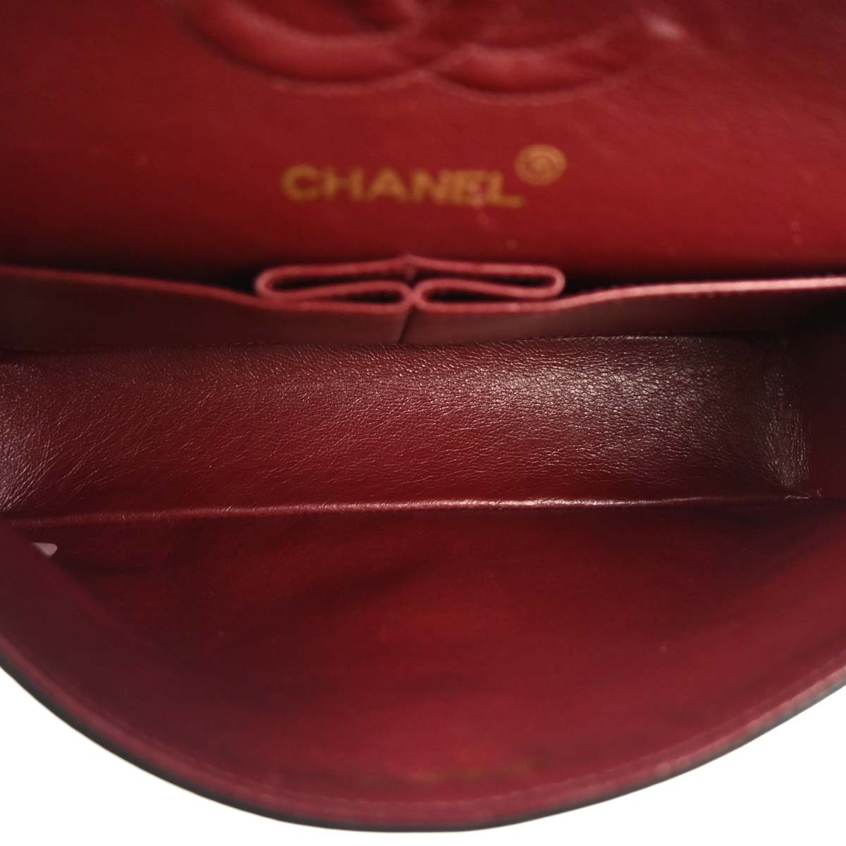 Chanel 1991-1994 Black Lambskin Small Classic Double Flap Shoulder Bag