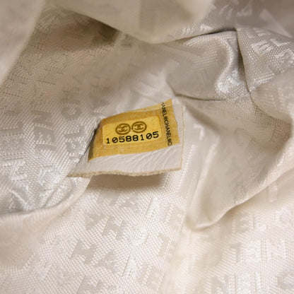 Chanel * White Python Handbag