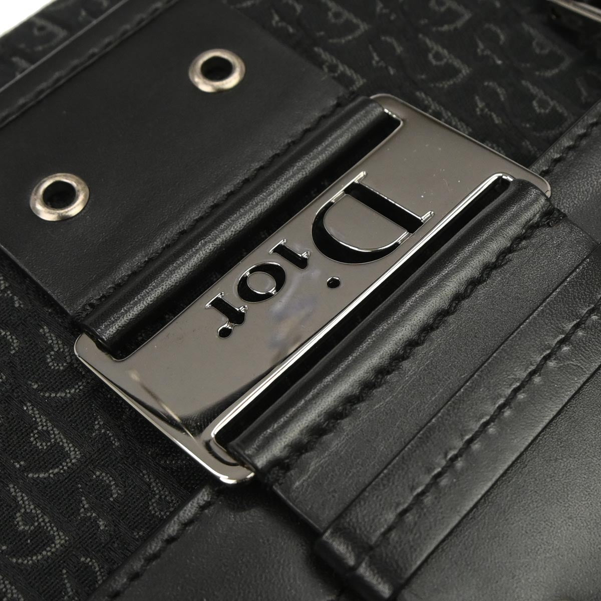 Christian Dior Black Street Chic Tote Handbag