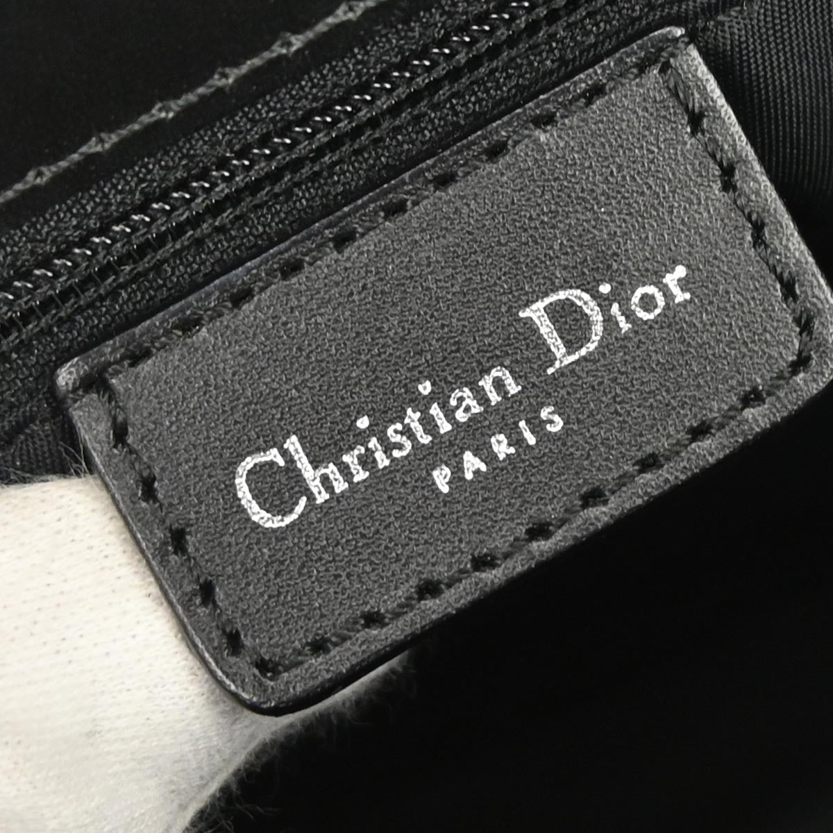 Christian Dior Black Street Chic Tote Handbag