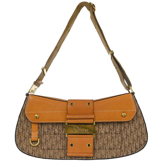 Christian Dior Brown Street Chic Columbus Shoulder Bag