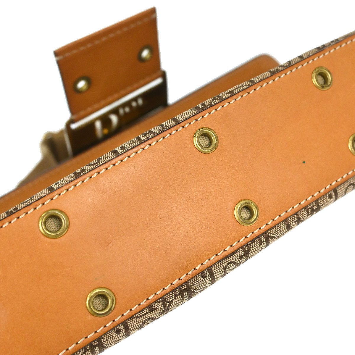 Christian Dior Brown Street Chic Columbus Shoulder Bag