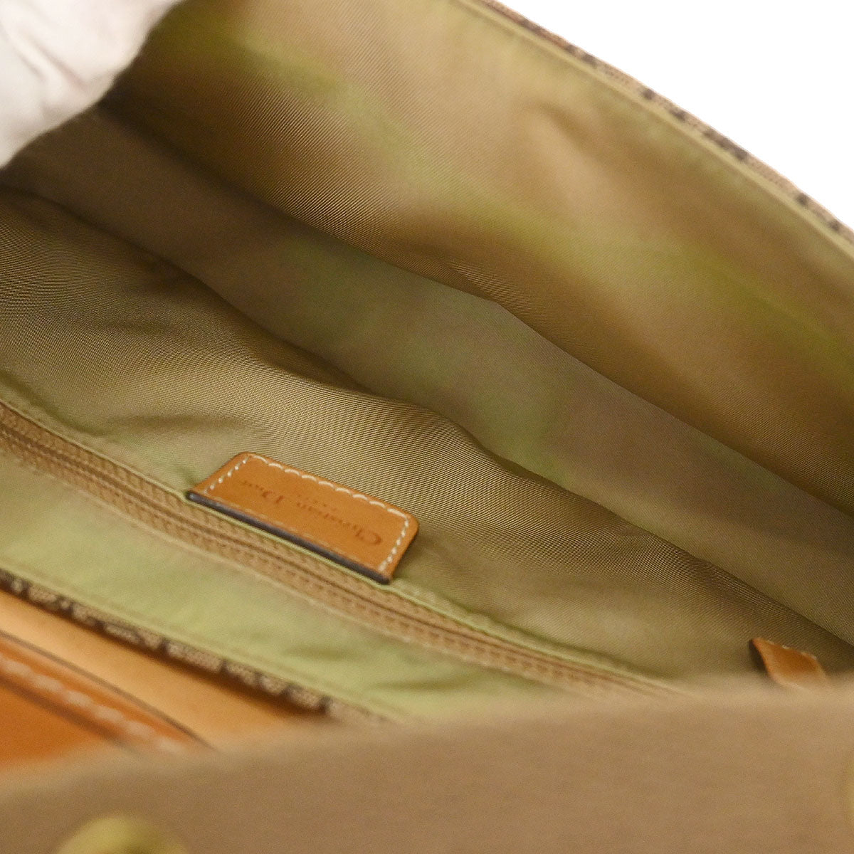 Christian Dior Brown Street Chic Columbus Shoulder Bag