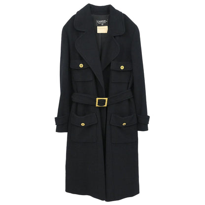 Chanel 1994 Coat Black #40