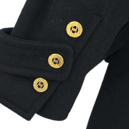 Chanel 1994 Coat Black #40
