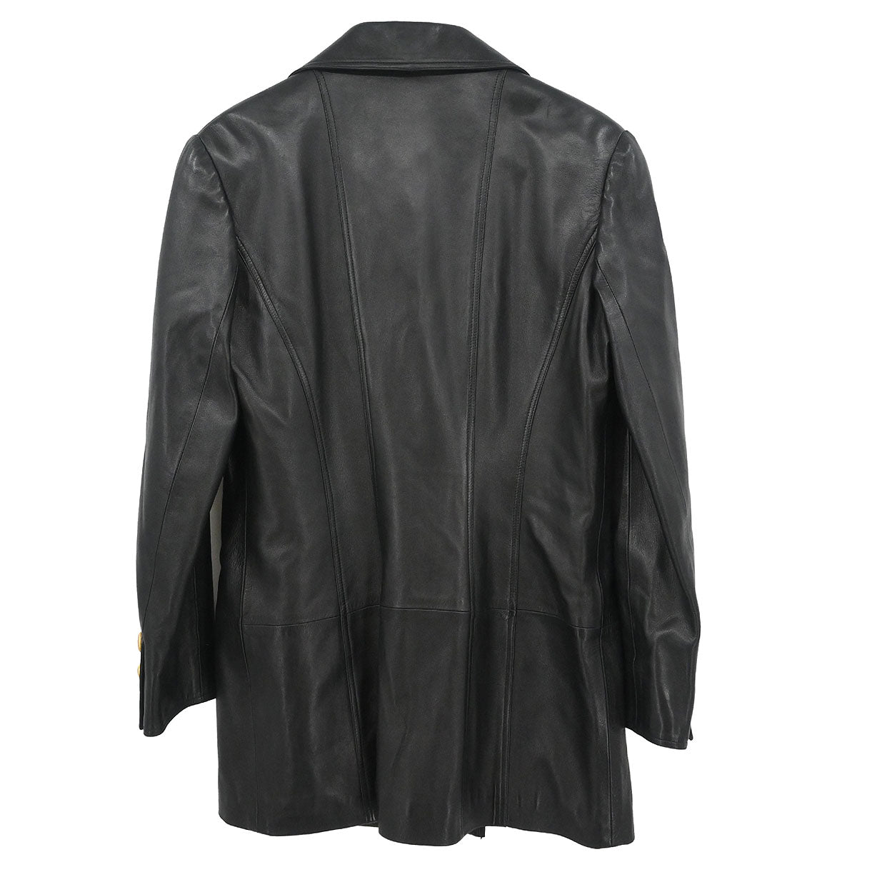 Chanel Double Breasted Jacket Black