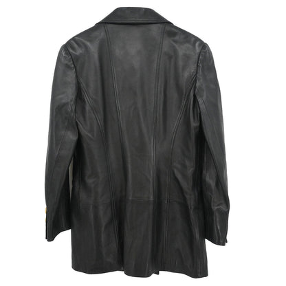 Chanel Double Breasted Jacket Black