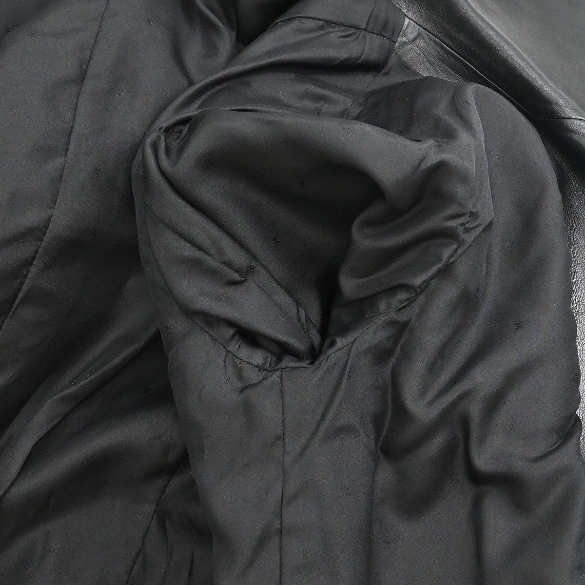 Chanel Double Breasted Jacket Black