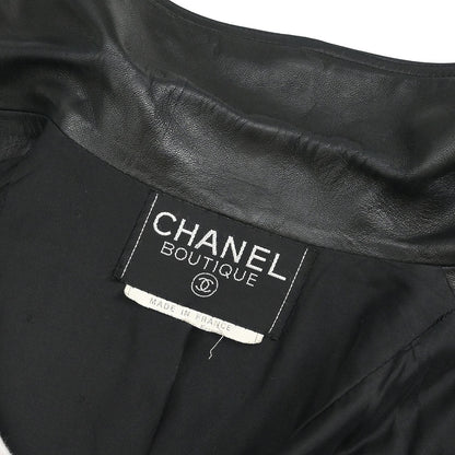Chanel Double Breasted Jacket Black